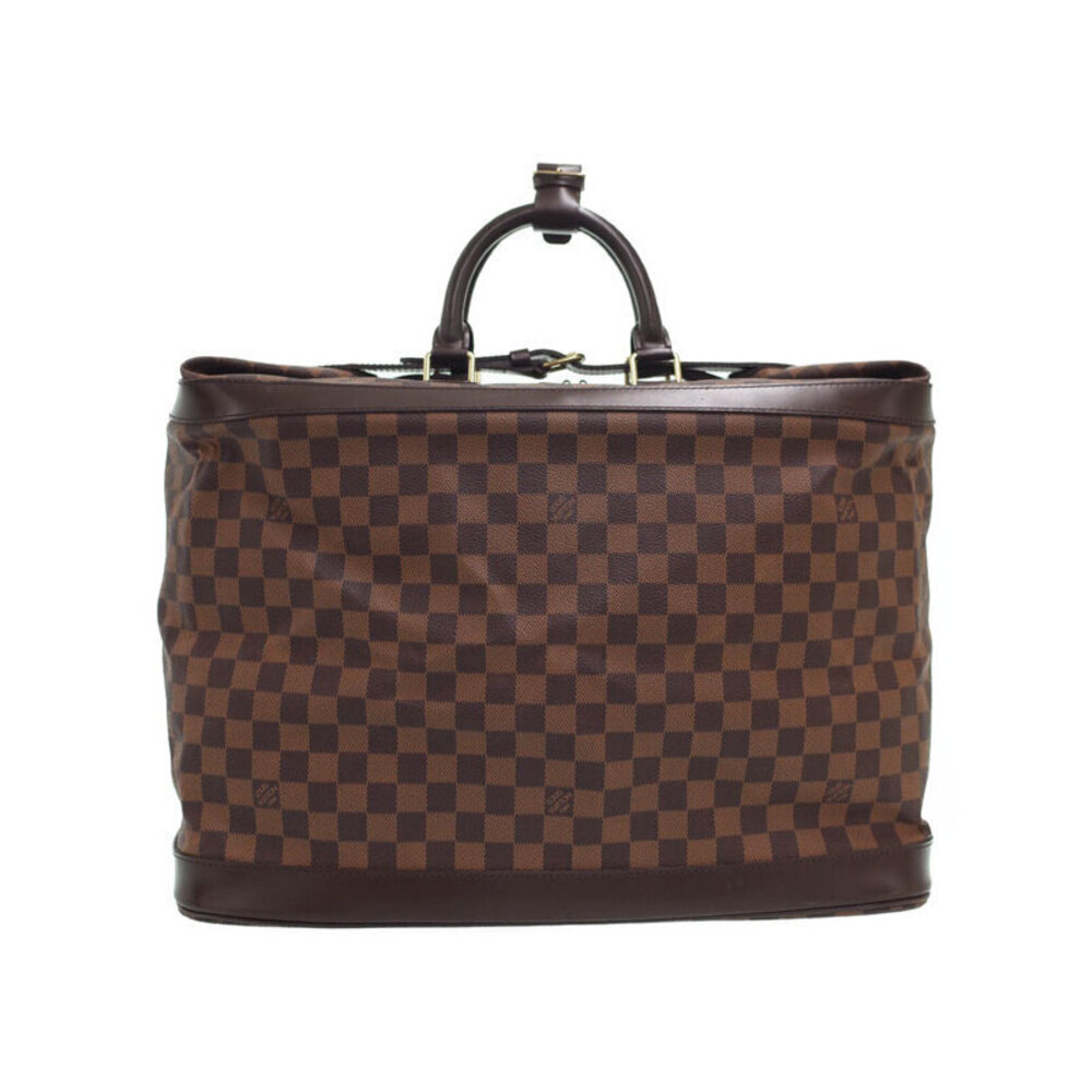 Louis Vuitton Damier Ebene Brown Grimoire Boston Bag